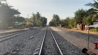 On The Train - Some Of Activity  Pursat- Phnom Penh - Rural Life In Cambodia 