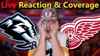 LIVE: Mammoth vs Red Wings | Massive NHL Matchup