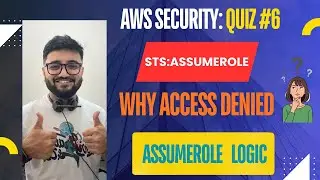 🔥 AWS Security Quiz #6 🔐 | STS AssumeRole Explained &mdash; Permissions vs Trust Policy