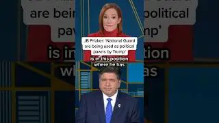 JB Pritzker: 'National Guard are being used as political prawns by Trump'