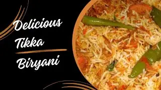 How to Make Chicken Tikka Biryani | Easy & Delicious Recipe by Mk kitchen with mehak