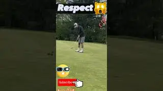 Respect &nbsp;💯 videos|Golf Swing|Sports |SUBSCRIBE| #shorts