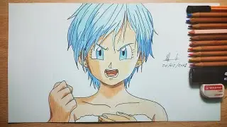 Drawing Bulma - Dragon Ball Super
