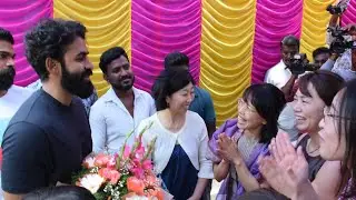 Yuvarajkumar Happy Moment With Japan Fans | Birthday Celebration | Appu Family | Yuva Rajkumar Wife