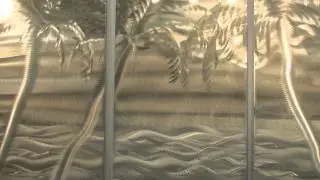 Private Oasis - Fine Abstract Metal Modern Art by Jon Allen