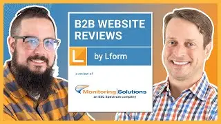 B2B Manufacturing Website Design & SEO Review for Monitoring Solutions