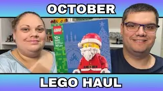 Our October LEGO Haul with DOUBLE POINTS and LEGO SALE!