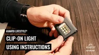 How to Recharge and Use AVANTO Lifestyle&reg; Clip-On Light