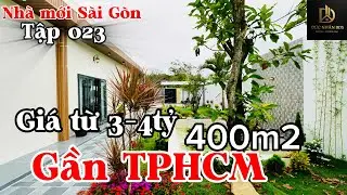 Tập 023 Nhà mới Sài Gòn | Nhà Vườn Phước Lợi Gần 400m² 🌿 Cách QL1A 2km – 30 Phút Về Sài Gòn