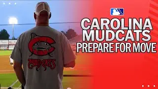 The Carolina Mudcats prepare for their move