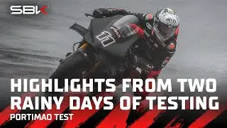 HIGHLIGHTS from two challenging days of testing at Portimao 💨 | #WorldSBK