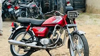Hero honda || CD 100 || mileage test  || modified bike