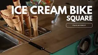 ICE CREAM BIKE - SQUARE | paul&ernst | mobile gastro solutions #icecream  #bike