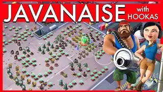 JAVANAISE solo 😎 great HOOKA landing // BOOM BEACH tips/gameplay/operation strategy