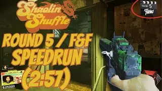 (PREVIOUS WR) Shaolin Shuffle / Round 5 Speedrun / 2P DC (F&F Cards) 2:57
