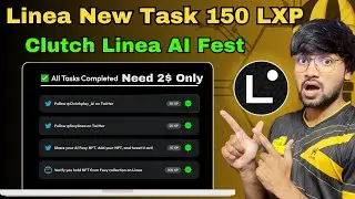 Linea 150 LXP Clutch Linea Ai Fest Task Super Simple needs 2$ only New users can also join | Hindi