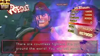 Ultra Street Fighter IV - M.Bison, аркадный режим - средняя сложность (без комментариев)