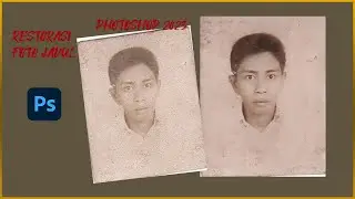 Photoshop 2023 AI old photo restoration