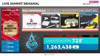 LIVE SUMMIT: VAULT INTERCEPTION UNIT ACADEMY (PLATINUM) - THE CREW 2