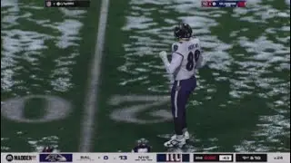 Madden 26 SNOW Game GIANTS VS Ravens