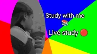 study challenge with me 🔴📚