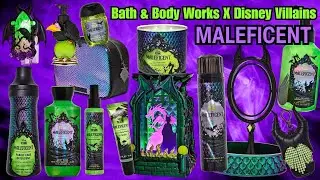 Bath & Body Works X Disney Villains Entire Maleficent Collection Preview
