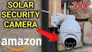 CHEAP Amazon Solar Security Camera Outdoor 360&deg; View : Aomeisi G2