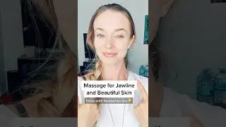 The Jawline Massage For Better Skin & Headache Relief! #glowingskin  #facemassage   #jawline