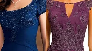 Super Pretty & fabulous Vintage Style french Venice Embroidery sheath column mother's maxi2022