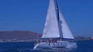 Day Skipper Sailing in the bay of Gibraltar