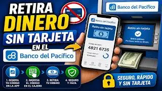 📲 Rápido y Seguro: ¡La Función de Retiro Sin Tarjeta del Banco del Pacífico!😮