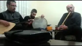 İki keklik bir kayada Def saz ve ney ile.