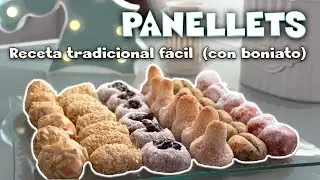 PANELLETS RECETA FÁCIL 2025,  hacer panellets PASO A PASO receta tradicional con boniato