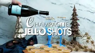 NYE Champagne Jello Shots
