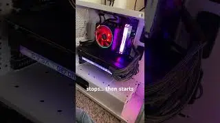 cpu fan stopping and starting #cpu #computer #techtips #help #pc #troubleshoot #troubleshooting