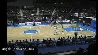 天皇杯 2013 バスケット 青山学院大学vsレバンガ北海道 alljapan