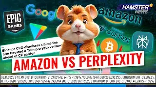 Epic Games и Google достигли соглашения, Биткоин упал ниже 100 000 долларов ⚡️ Hamster News