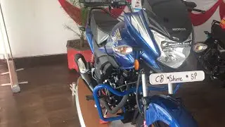 Honda Shine SP Athletic Blue Metallic || 2017 || New || Bs4 n Aho