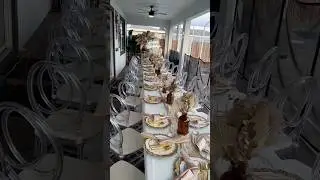 Boho decor #birthdaydinner #eventdecor #birthdaycelebration #birthdayidea #shortvideo #viral