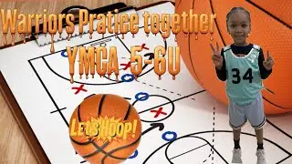 2026 Jackie Robinson YMCA Basketball 5-6U  (Warriors 2nd Practice)