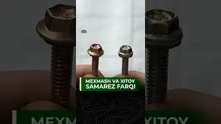 Siz qaysi bir samorezdan foydalanasiz?  #dunya #bunya #qurilish #stroy #mexmash #vs #xitoy #samorez