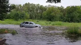 Качество городской среды.Ливнёвки.Подтопление. 10.07.2024г.