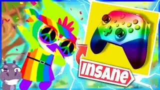 So, I tried CONTROLLER in Super Animal Royale 👀 (INSANE)