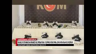 KOCAELİ VE İSTANBUL&rsquo;DA ORGANİZE SU&Ccedil; OPERASYONU 15 Ş&Uuml;PHELİ G&Ouml;ZALTINDA, &Ccedil;OK SAYIDA SİLAH ELE GE&Ccedil;İRİLDİ
