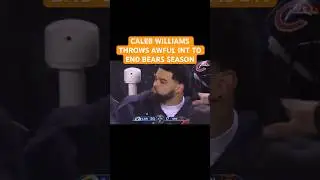 CALEB WILLIAMS THROWS AWFUL INT TO END BEARS SEASON