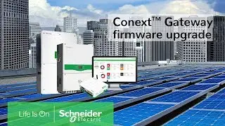 Обновление прошивки шлюза Conext&trade; &mdash; версии 1.03 и 1.04