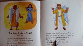 267 The Beginner's Bible page 267 - An Angel Visit Mary