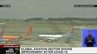 Global aviation sector shows improvement after COVID-19