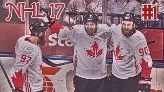 NHL 17 на Ps5: Прохождение # 1! Кубок мира! Сборная Канада!
