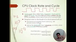 Computer Architecture: Measurement of Data Volume, CPU Time and CPU Clock Rate